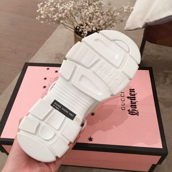Gucci Flashtrek GG SneakersSpring/Summer 2020 Collection White Women Shoes - Image 8
