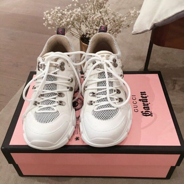 Gucci Flashtrek GG SneakersSpring/Summer 2020 Collection White Women Shoes - Image 5