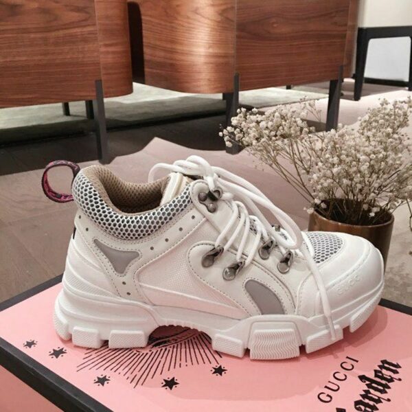 Gucci Flashtrek GG SneakersSpring/Summer 2020 Collection White Women Shoes