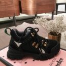 Gucci Flashtrek GG SneakersSpring/Summer Collection Black Women Shoes