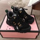Gucci Flashtrek GG SneakersSpring/Summer Collection Black Women Shoes