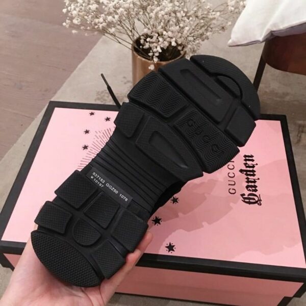 Gucci Flashtrek GG SneakersSpring/Summer Collection Black Women Shoes - Image 9