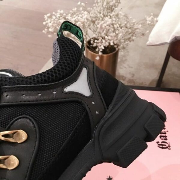 Gucci Flashtrek GG SneakersSpring/Summer Collection Black Women Shoes - Image 8