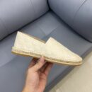 Gucci GC Signature Beige Leather Espadrilles EU36-45