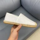 Gucci GC Signature White Leather Espadrilles EU36-45