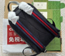 Gucci GG Backpack Black Leather 771158