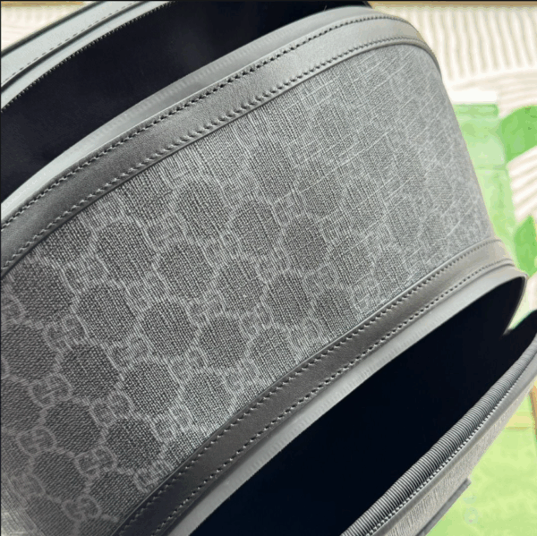 Gucci GG Backpack Black Leather 771158 - Image 4