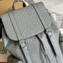 Gucci GG Embossed Backpack Grey 625770