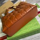 Gucci GG Matelasse Medium Tote Brown 631685