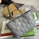 Gucci GG Matelasse Medium Tote Grey 631685
