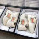 Gucci Gucci Box Logo Strawberries Unisex Dad SneakersSpring/Summer Collection Off White/Red Women Shoes