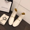 Gucci Jordaan Ankle BootsPre-Fall/Winter Collection White Women Shoes