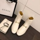 Gucci Jordaan Ankle BootsPre-Fall/Winter Collection White Women Shoes