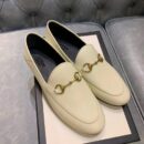 Gucci Jordaan LoafersPre-Fall/Winter Collection White Women Shoes