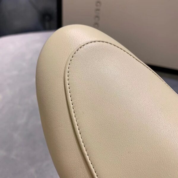 Gucci Jordaan LoafersPre-Fall/Winter Collection White Women Shoes - Image 9