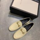 Gucci Jordaan LoafersPre-Fall/Winter Collection White Women Shoes