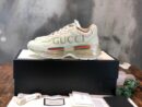 Gucci Logo Rhyton Dad Transparent Sole SneakersSpring/Summer Collection White Women Shoes