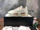 Gucci Logo Rhyton Dad Transparent Sole SneakersSpring/Summer Collection White Women Shoes