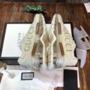 Gucci Logo Rhyton Dad Transparent Sole SneakersSpring/Summer Collection White Women Shoes