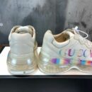 Gucci Logo Rhyton Dad Transparent Sole SneakersWhite/Multi Women Shoes