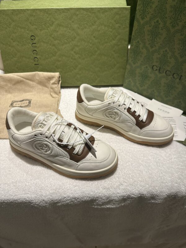 Gucci MAC80 Sneaker Brown White EU35 - EU45 - Image 7