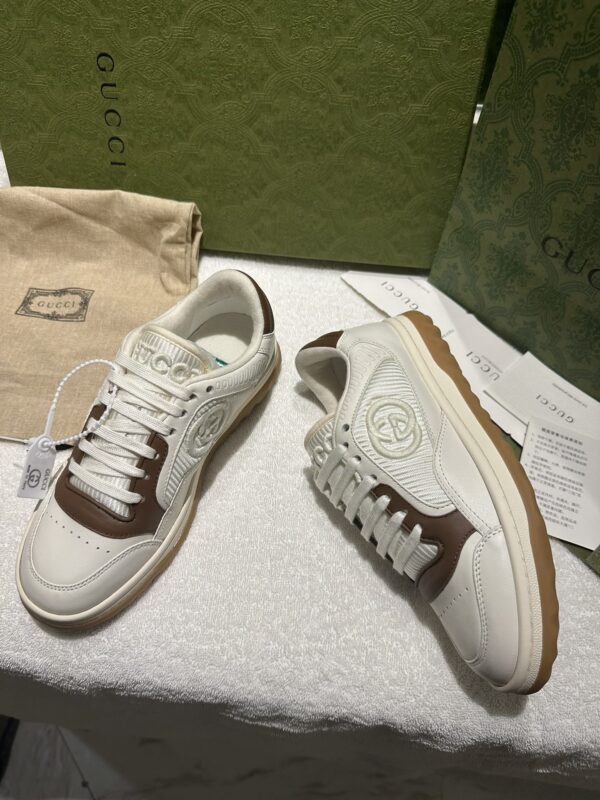 Gucci MAC80 Sneaker Brown White EU35 - EU45 - Image 3