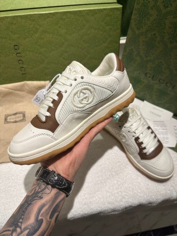 Gucci MAC80 Sneaker Brown White EU35 - EU45 - Image 6