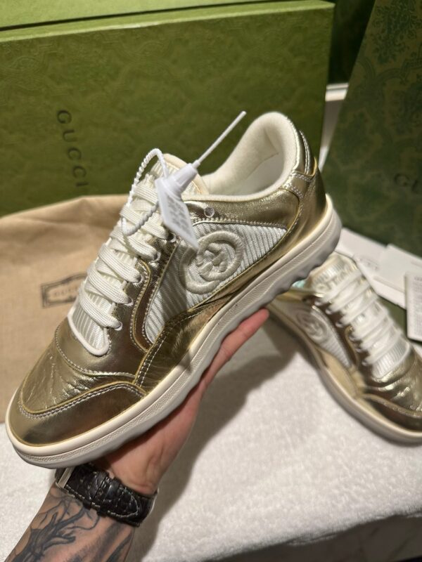 Gucci MAC80 Sneaker Gold White EU35 - EU45 - Image 5