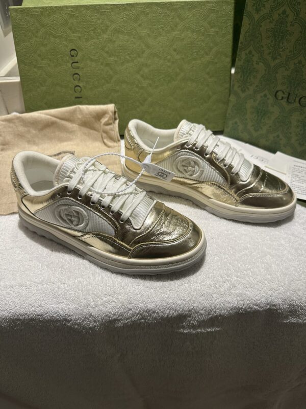 Gucci MAC80 Sneaker Gold White EU35 - EU45 - Image 6