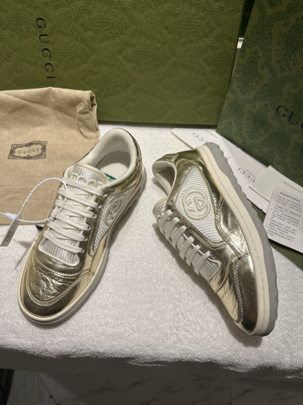 Gucci MAC80 Sneaker Gold White EU35 - EU45 - Image 2
