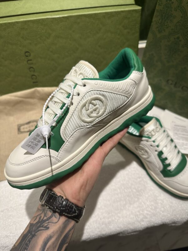 Gucci MAC80 Sneaker Green White EU35 - EU45 - Image 7