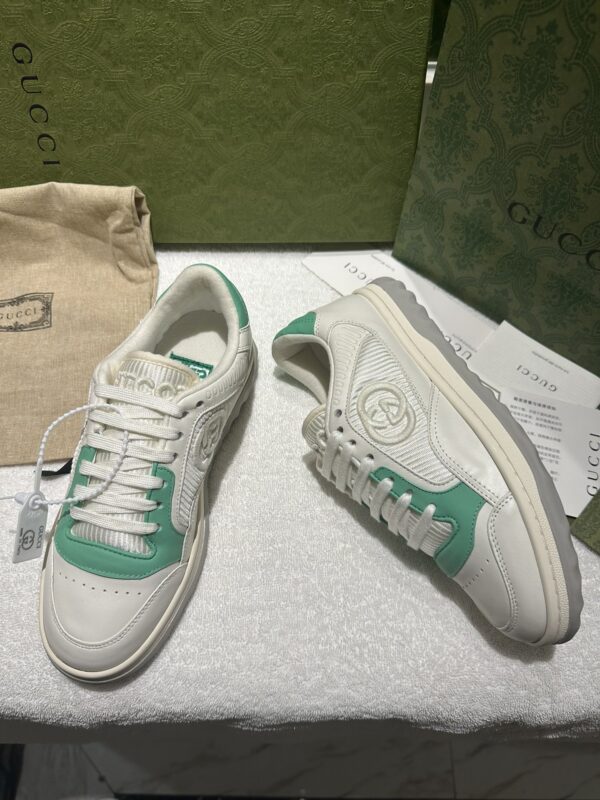 Gucci MAC80 Sneaker Light Green White EU35 - EU45 - Image 2