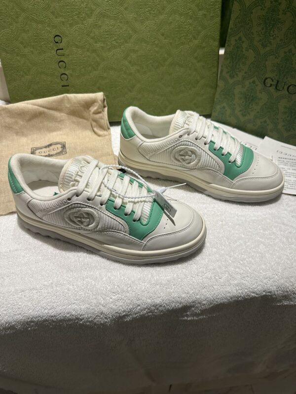 Gucci MAC80 Sneaker Light Green White EU35 - EU45 - Image 3