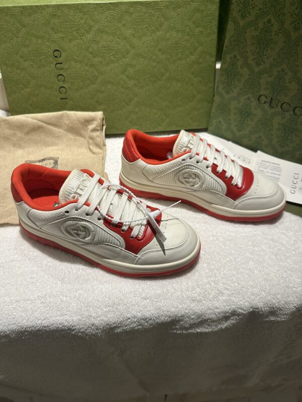 Gucci MAC80 Sneaker Red White EU35 - EU45 - Image 4