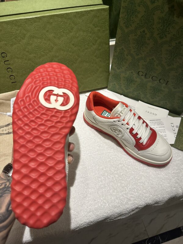 Gucci MAC80 Sneaker Red White EU35 - EU45 - Image 8