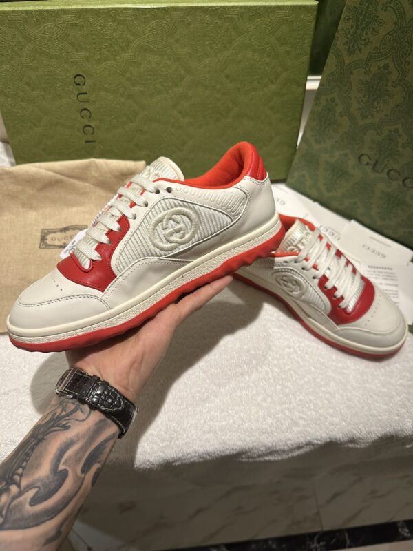 Gucci MAC80 Sneaker Red White EU35 - EU45 - Image 7