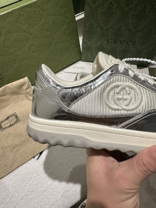 Gucci MAC80 Sneaker Silver White EU35 - EU45 - Image 5