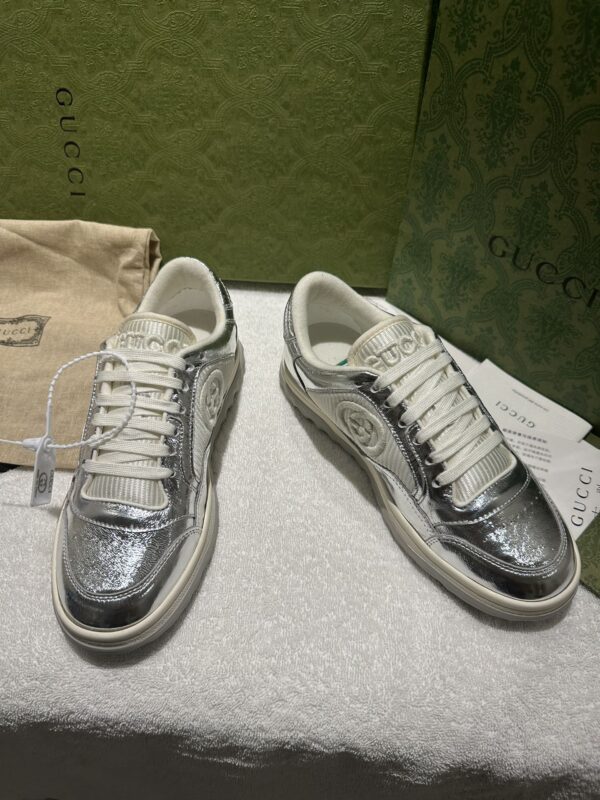 Gucci MAC80 Sneaker Silver White EU35 - EU45 - Image 2