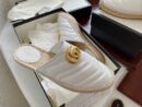 Gucci Marmont Espadrille SlippersSpring/Summer 2020 Collection, White Women Shoes