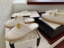 Gucci Marmont Espadrille SlippersSpring/Summer 2020 Collection, White Women Shoes