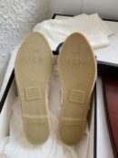 Gucci Marmont Espadrille SlippersSpring/Summer 2020 Collection, White Women Shoes
