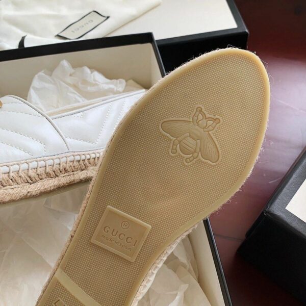Gucci Marmont EspadrillesSpring/Summer 2020 Collection, White Women Shoes - Image 6