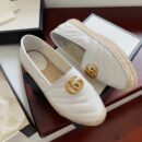 Gucci Marmont EspadrillesSpring/Summer 2020 Collection, White Women Shoes