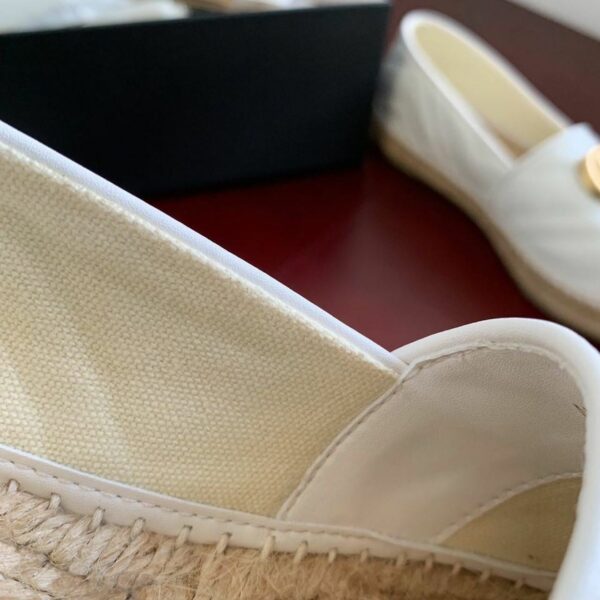 Gucci Marmont EspadrillesSpring/Summer 2020 Collection, White Women Shoes - Image 9