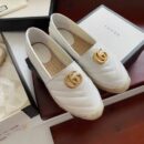 Gucci Marmont EspadrillesSpring/Summer 2020 Collection, White Women Shoes
