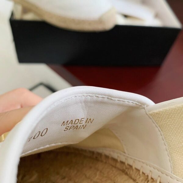 Gucci Marmont EspadrillesSpring/Summer 2020 Collection, White Women Shoes - Image 8
