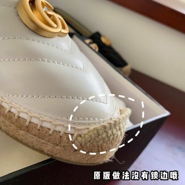 Gucci Marmont EspadrillesSpring/Summer 2020 Collection, White Women Shoes - Image 5