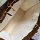 Gucci Medium Tote With Interlocking G Beige And Ebony GG Canvas 674148