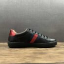 Gucci Men's Ace Embroidered Black Sneaker Size 7 - 11.5 US