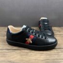 Gucci Men's Ace Embroidered Black Sneaker Size 7 - 11.5 US